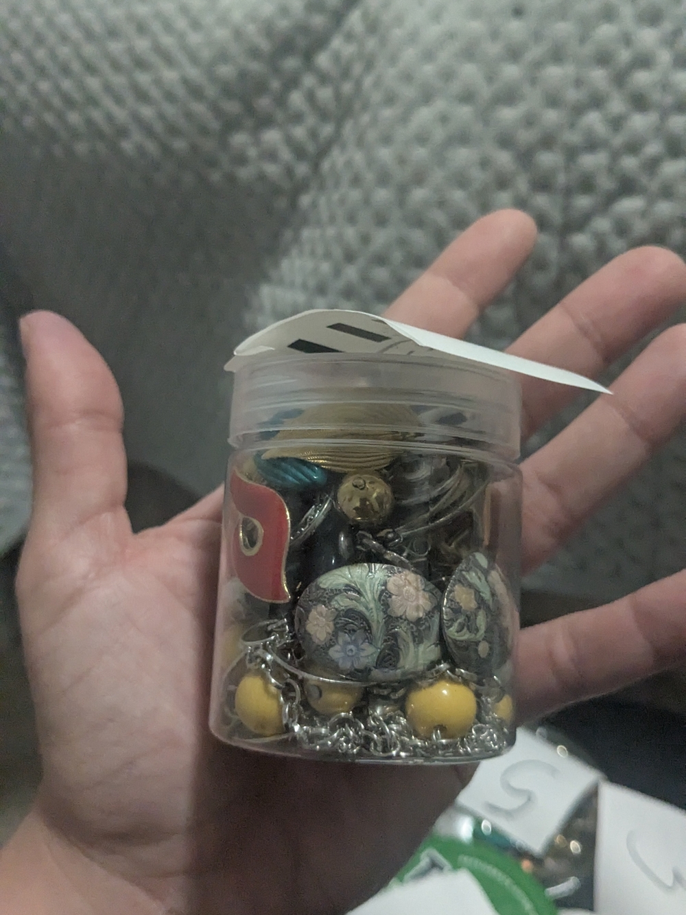 Small Mystery Jewelry Jar 1